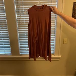 MOA MOA, Tan fall/spring midi dress, Size: Kids Large